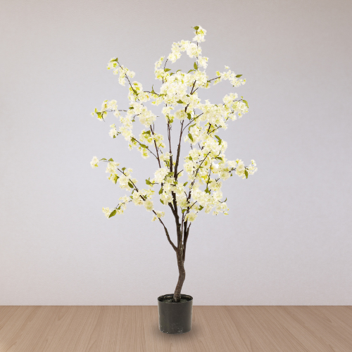 Kersenbloesem - Wit - Kunstplant - ↨135cm