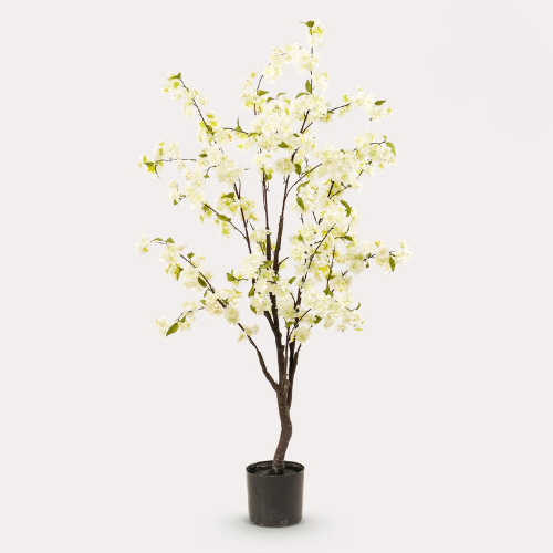 Kersenbloesem - Wit - Kunstplant - ↨135cm