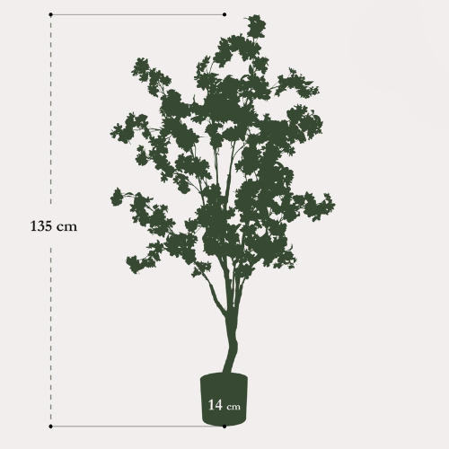 Kersenbloesem - Kunstplant - Roze - ↨135cm