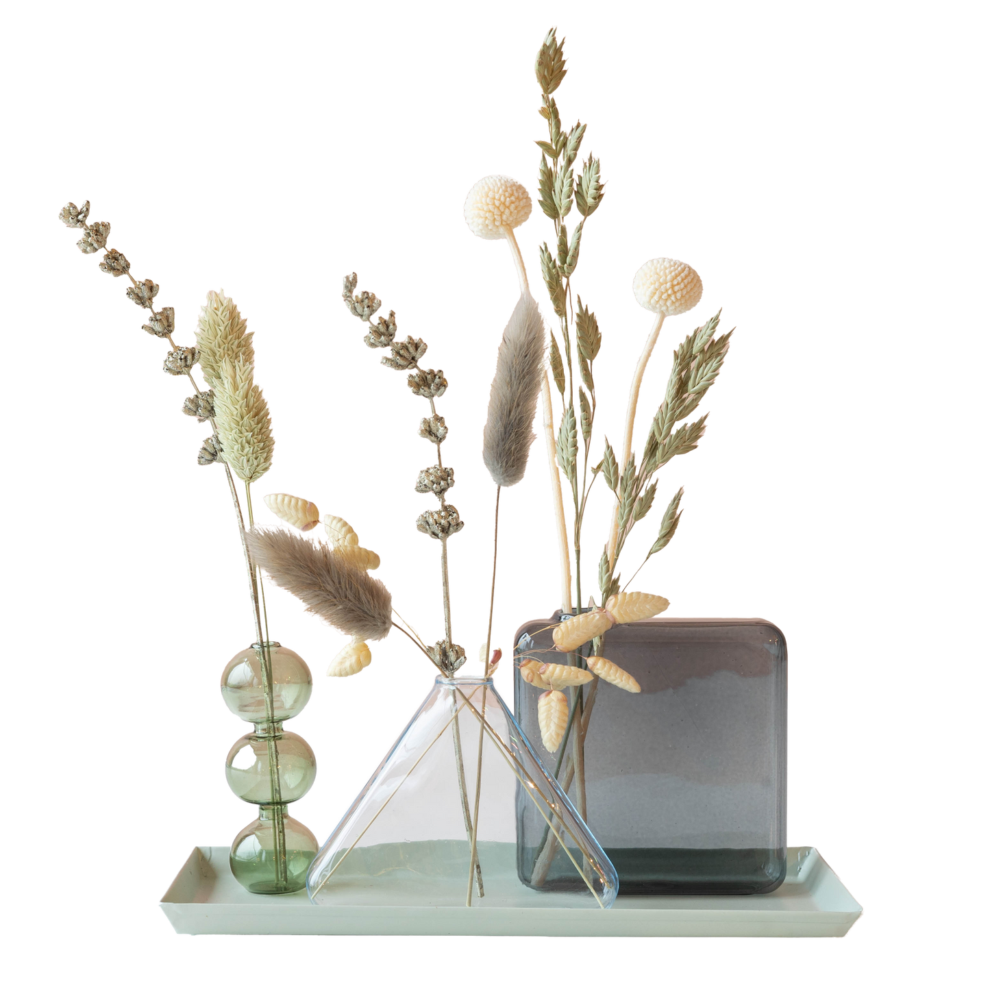 Dried Beauty - Droogbloemen met vaasjes - Brievenbus