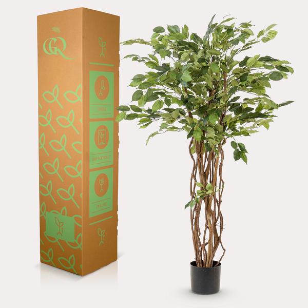 Ficus liana - Vioolbladplant - Kunstplant - ↨140cm