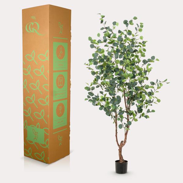 Eucalyptus - Blauwe Gomboom - Kunstplant - ↨180cm