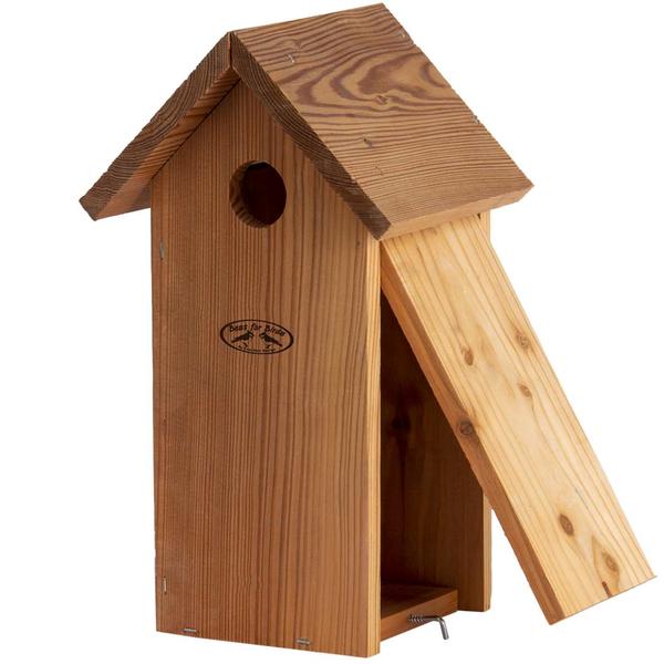 Vogelhuis Koolmees - Nestkast van douglas hout