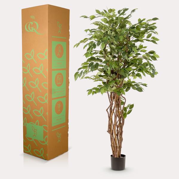 Ficus liana - Vioolbladplant - Kunstplant - ↨170cm