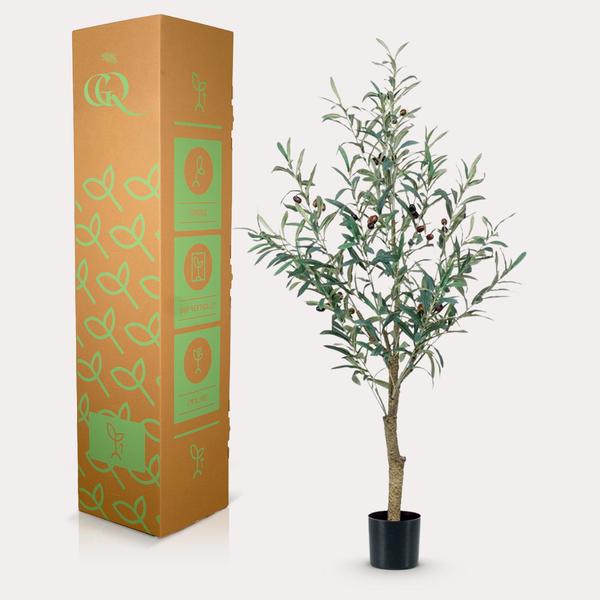 Olea europaea - Olijfboom - Kunstplant - ↨115 cm