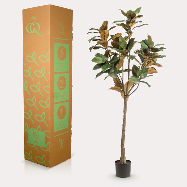 Magnolia Grandiflora - Magnoliaboom - Kunstplant - ↨150 cm