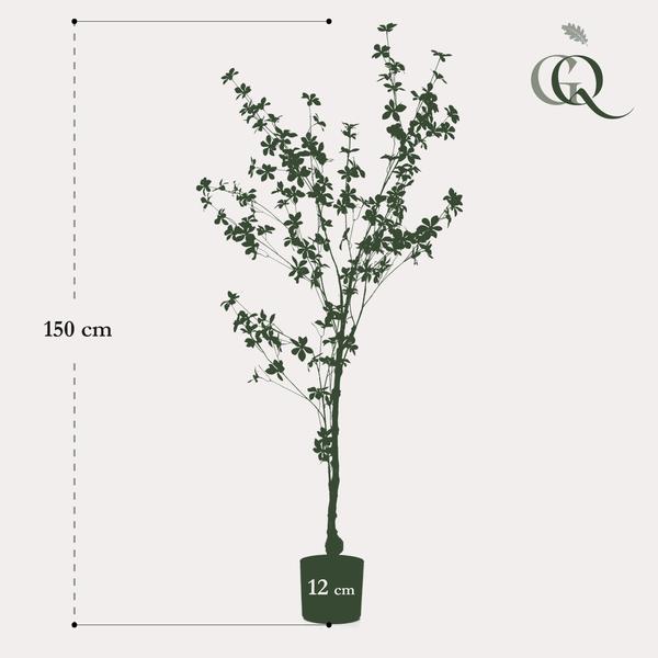 Tropaeolum Speciosum - Oost Indische Kers - Kunstplant - ↨150 cm