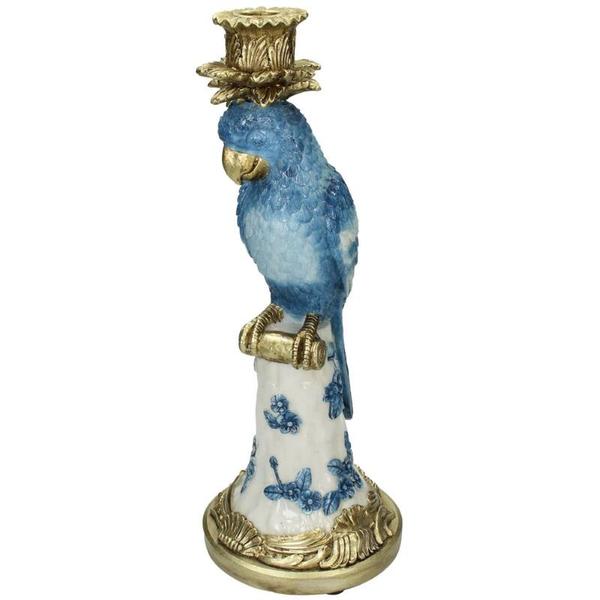 Kandelaar met Blauwe Vogel ↨36 cm