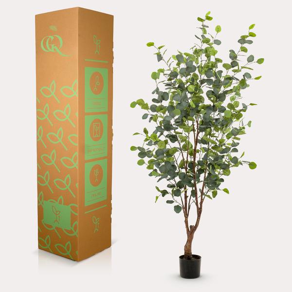 Eucalyptus - Blauwe Gomboom - Kunstplant - ↨140cm