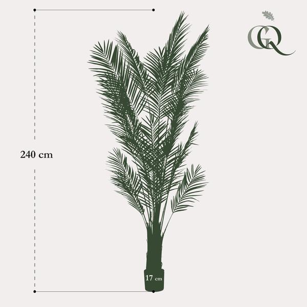 Areca Lutescens - Goudpalm - Kunstplant - ↨240cm