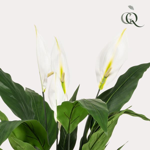 Spathiphyllum - Lepelplant - Kunstplant - ↨90cm