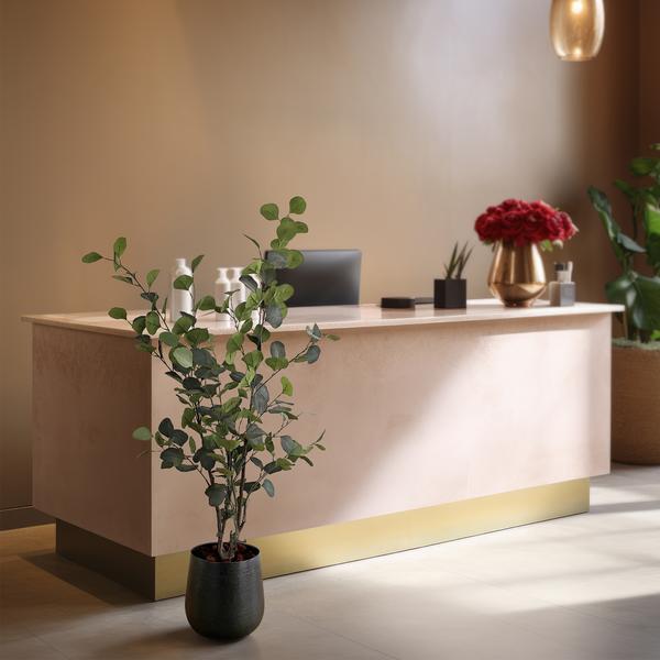 Eucalyptus - Blauwe Gomboom - Kunstplant - ↨120cm