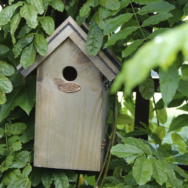 Vogelhuis Pimpelmees - Nestkast met bitumen dak