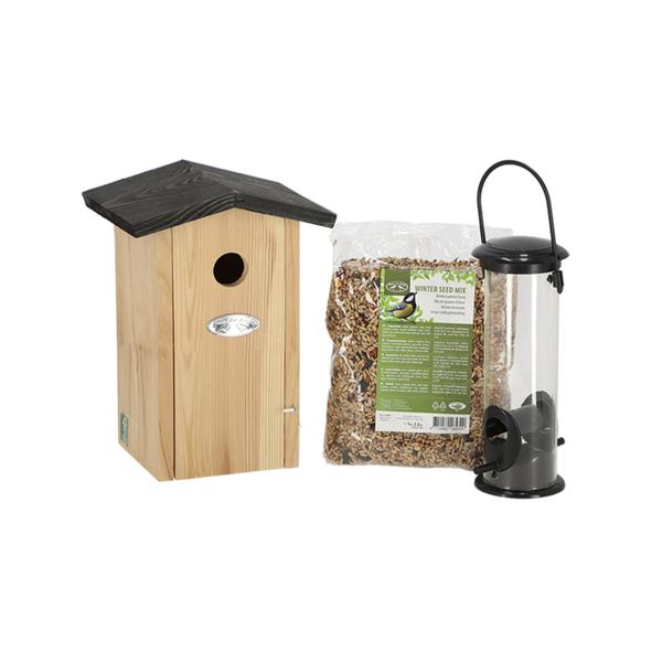 Pimpelmeespakket - Vogelhuis en Vogelvoeding