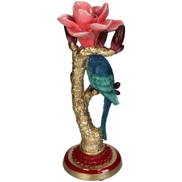 Blauwe Vogel Kandelaar ↨27 cm