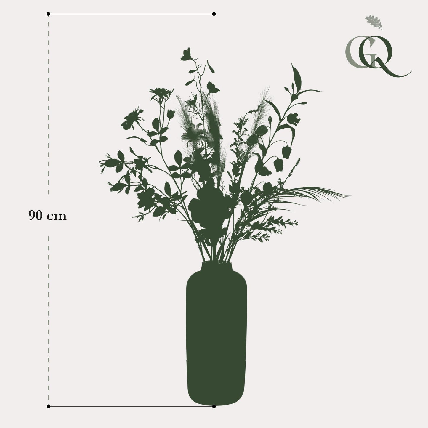 Kunstbloemen boeket - Rise & Shine - ↨90cm