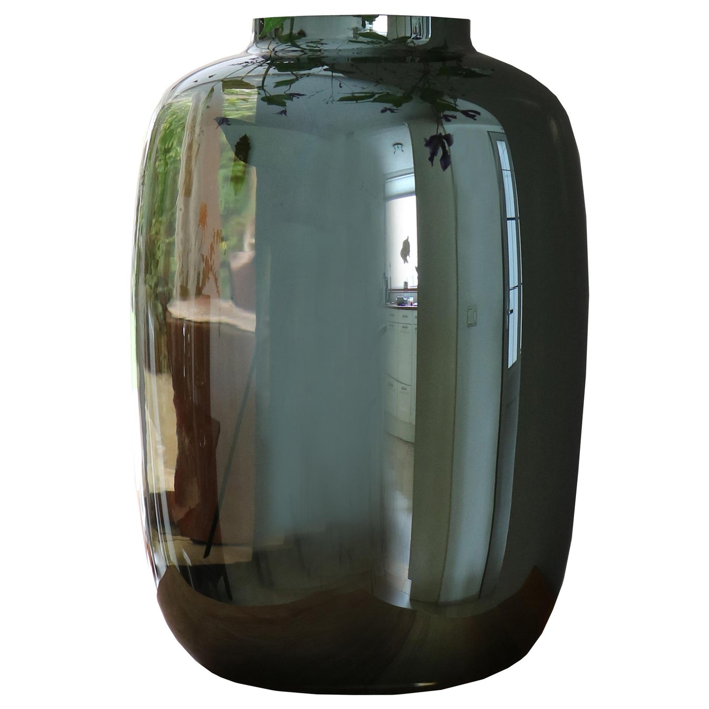 Vase The World - Grijs - Artic - ↨35cm - Ø25cm