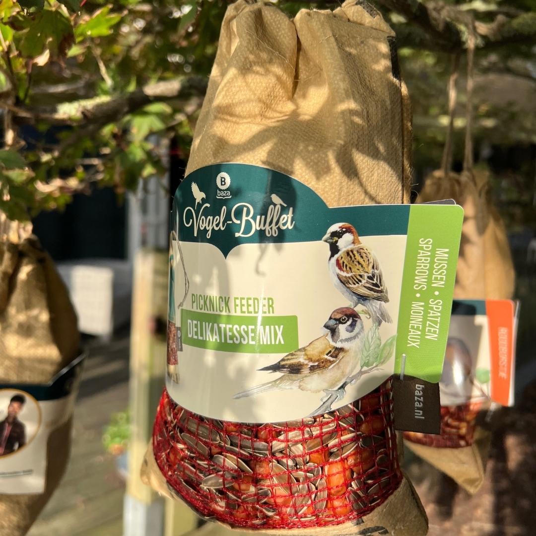Picknick voor buitenvogels - 300 gr - Mussen & Merels