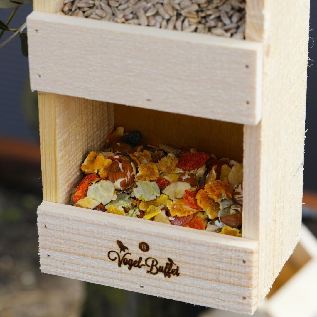 Etagere culinair inclusief 3 voedermengsels - 500 gr