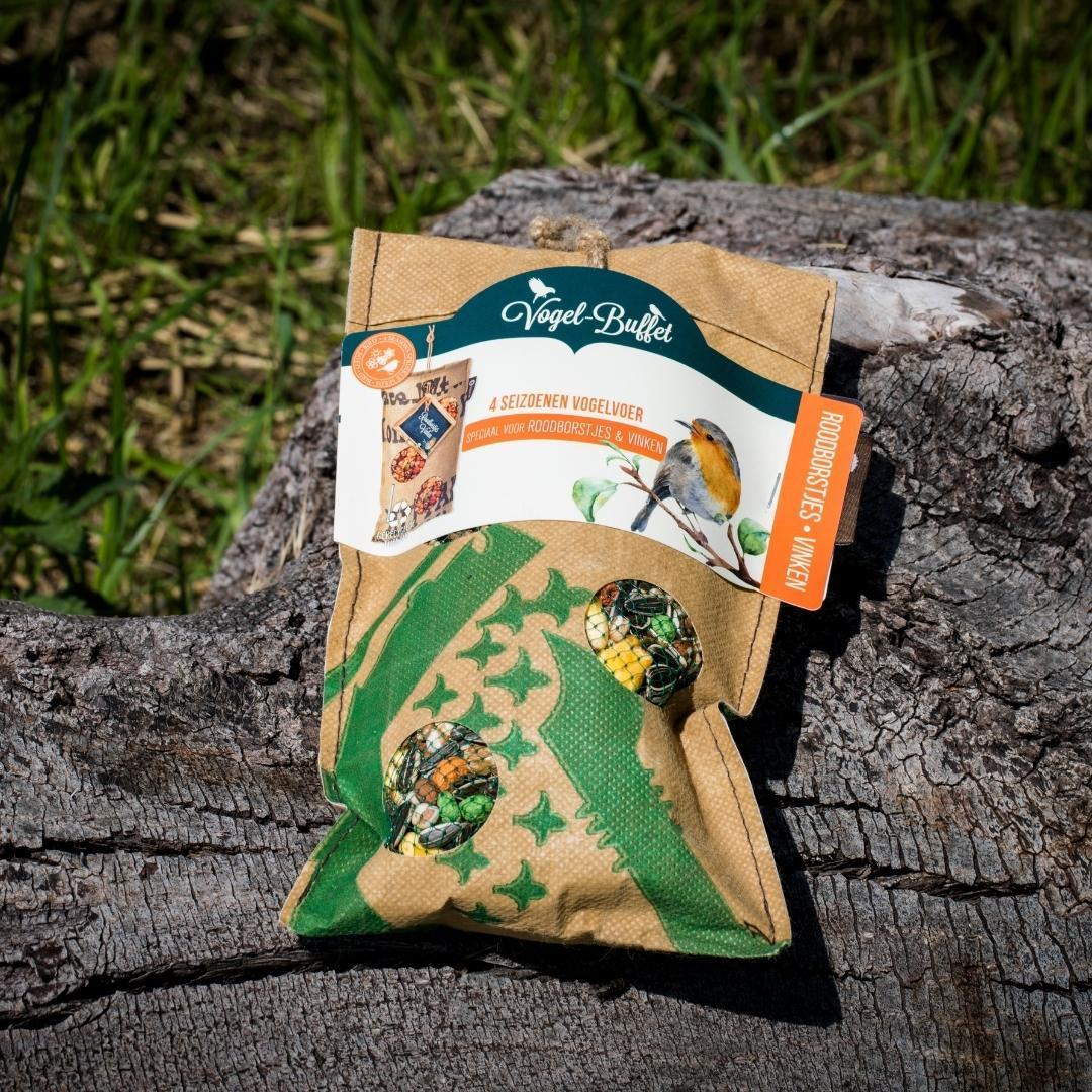 Vogelvoer ECO zak - 300 gr - Roodborstjes & Vinken