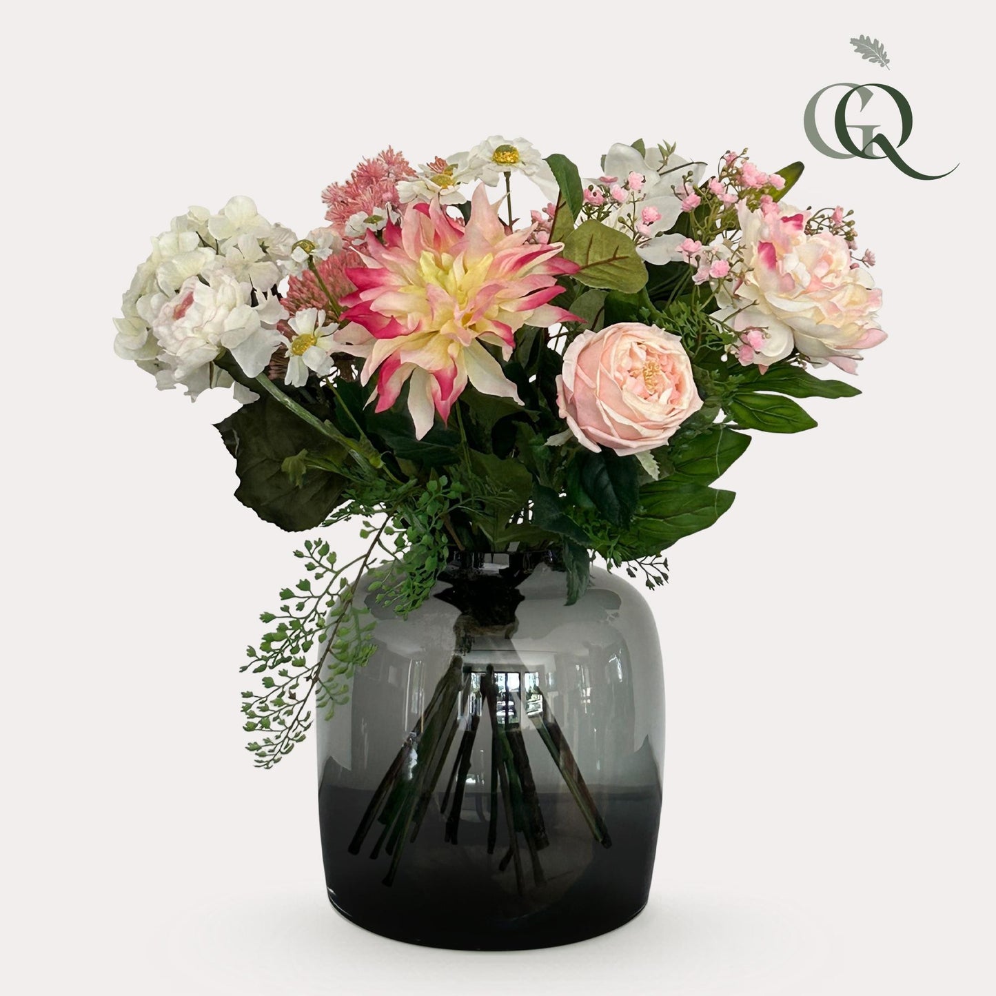 Kunstbloemen boeket - Pastel Lover - ↨40 cm
