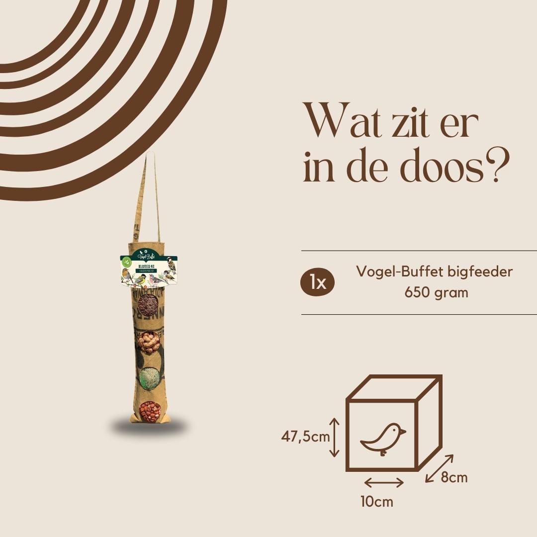 Vogelvoer ECO zak XL - 650 gr - geschikt voor alle buitenvogels