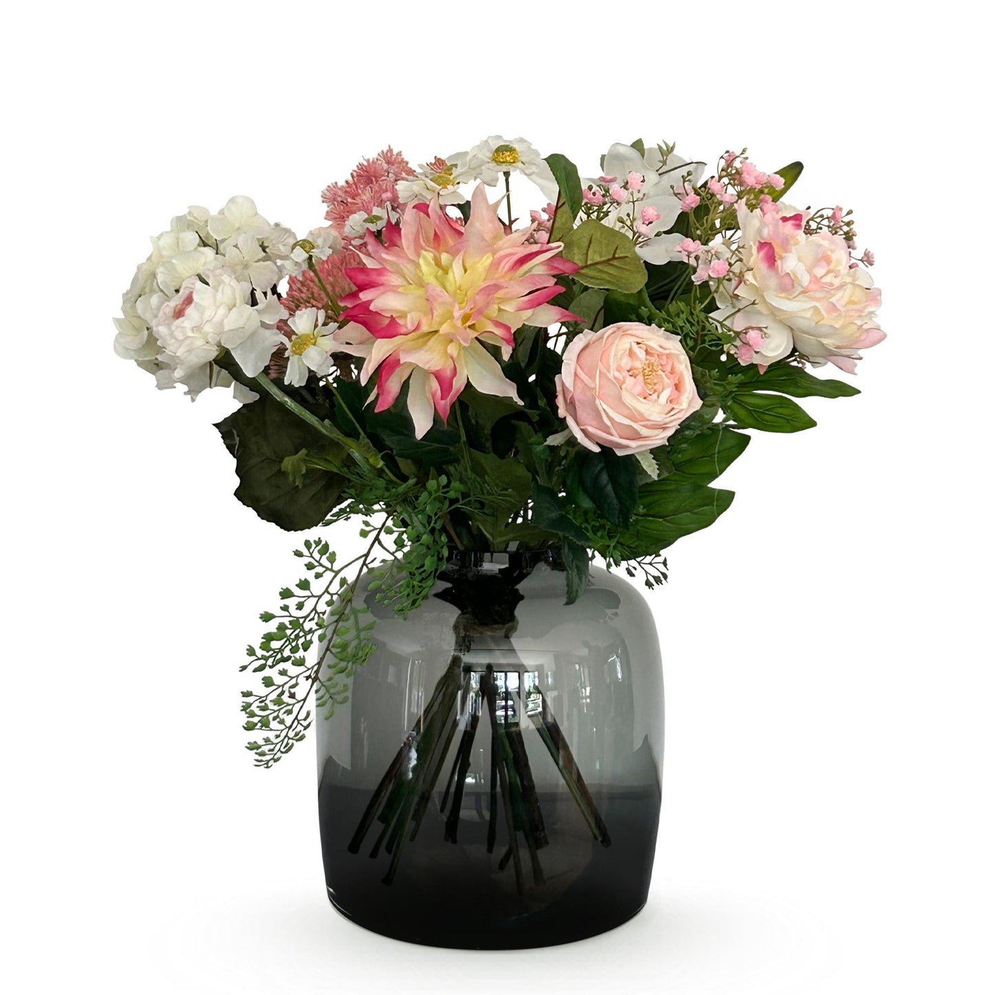 Kunstbloemen boeket - Pastel Lover - ↨40 cm