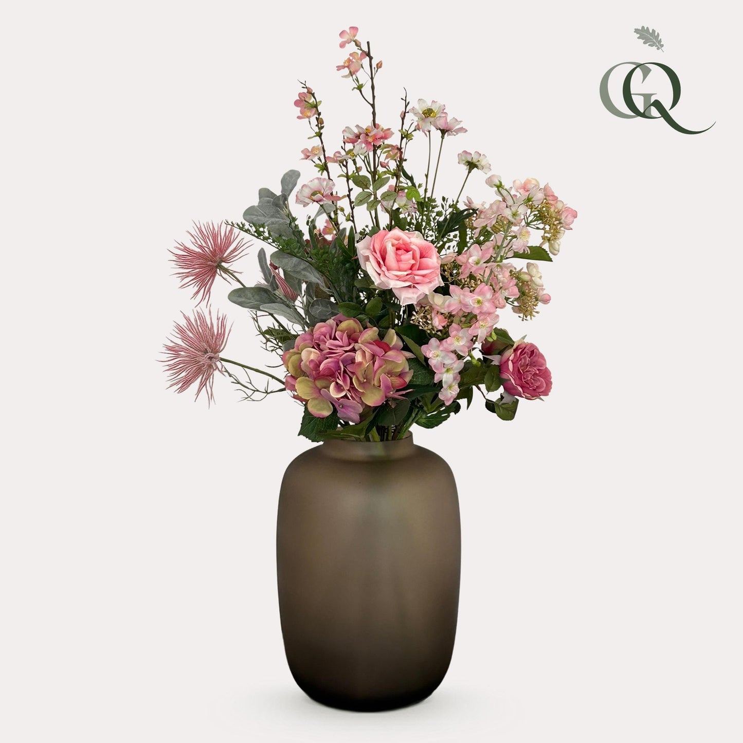 Kunstbloemen boeket - Pretty Pink - ↨89 cm