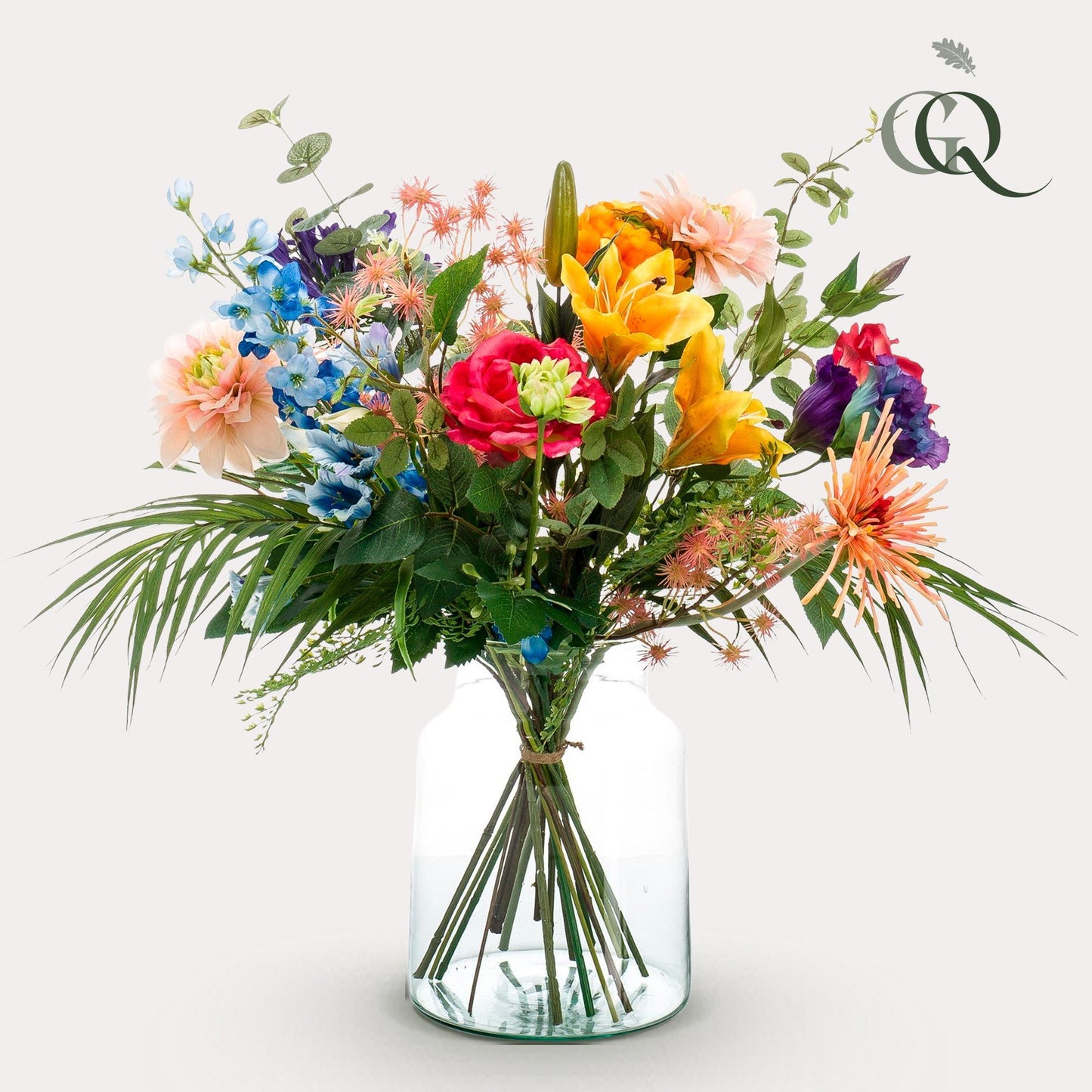 Kunstbloemen boeket - Pretty Powerful - ↨67cm
