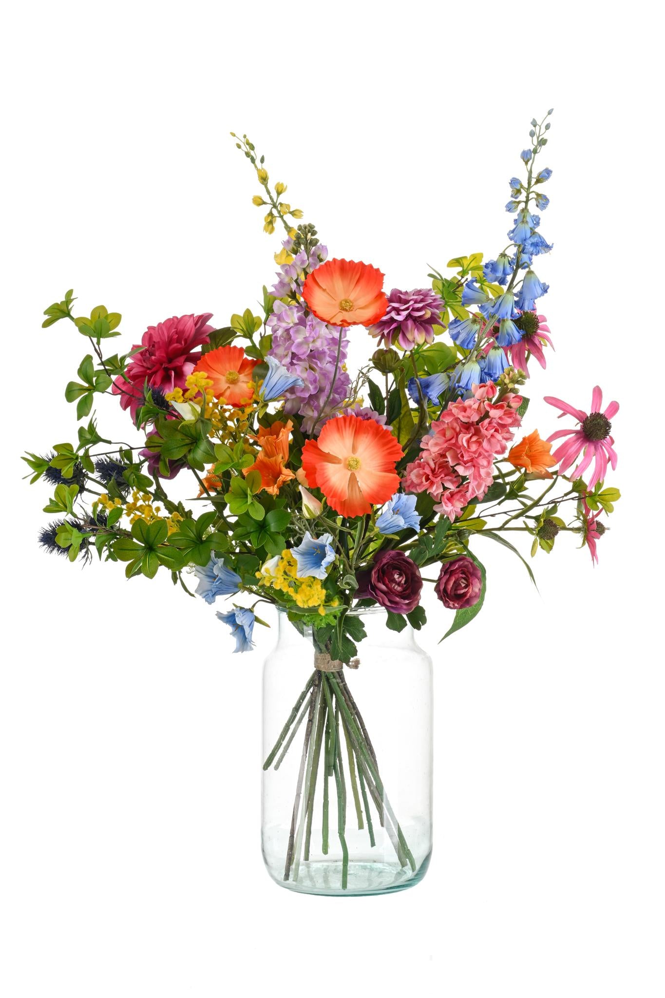 Kunstbloemen boeket - Electric Love - ↨90cm