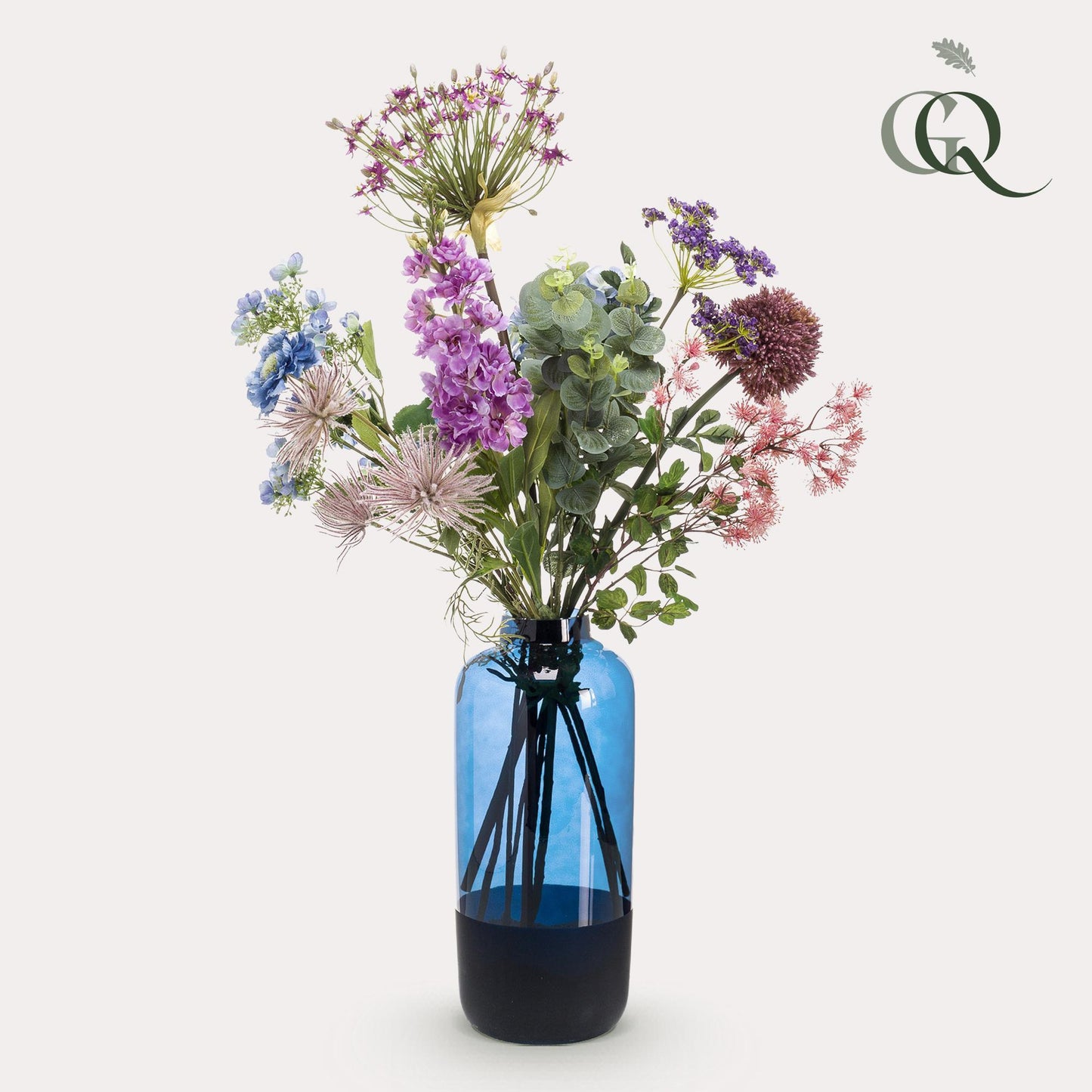Kunstbloemen boeket - Power of Pastels - ↨90cm