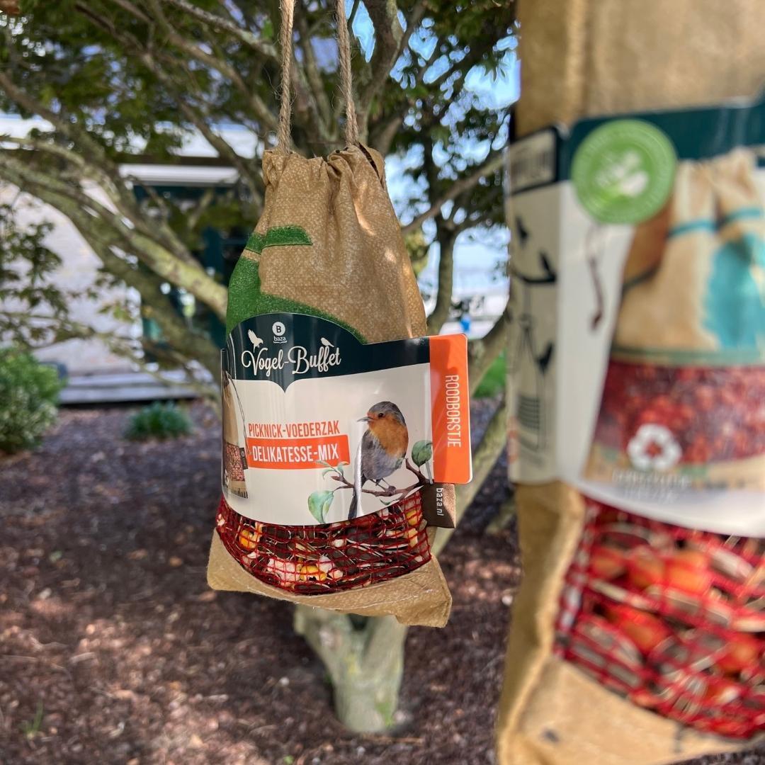 Picknick voor buitenvogels - 300 gr - Roodboorstjes & Vinken