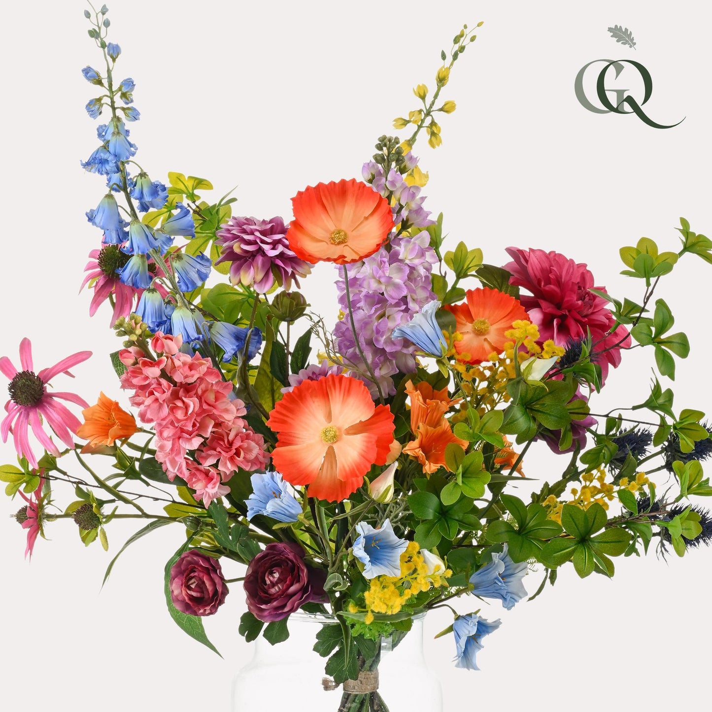 Kunstbloemen boeket - Electric Love - ↨90cm