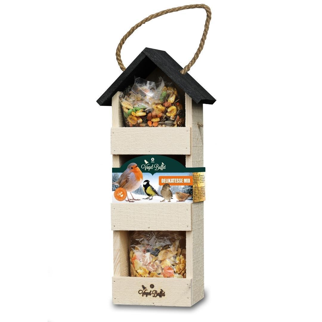 Etagere culinair inclusief 3 voedermengsels - 500 gr