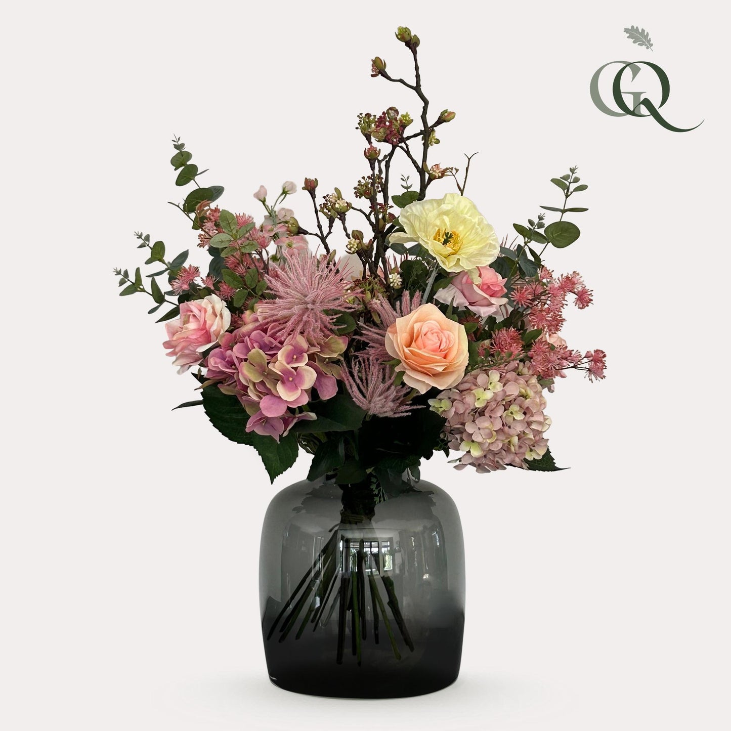 Kunstbloemen boeket - Mystic Summer - ↨65 cm