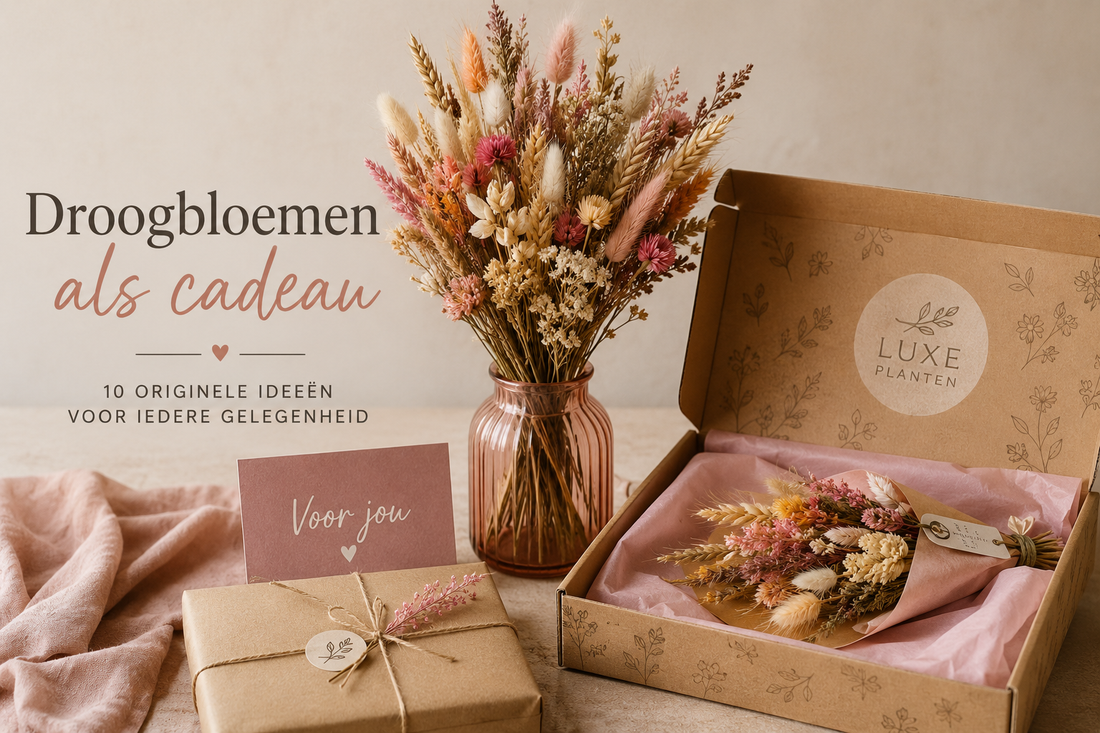 Droogbloemen als cadeau 10 originele ideeën voor iedere gelegenheid