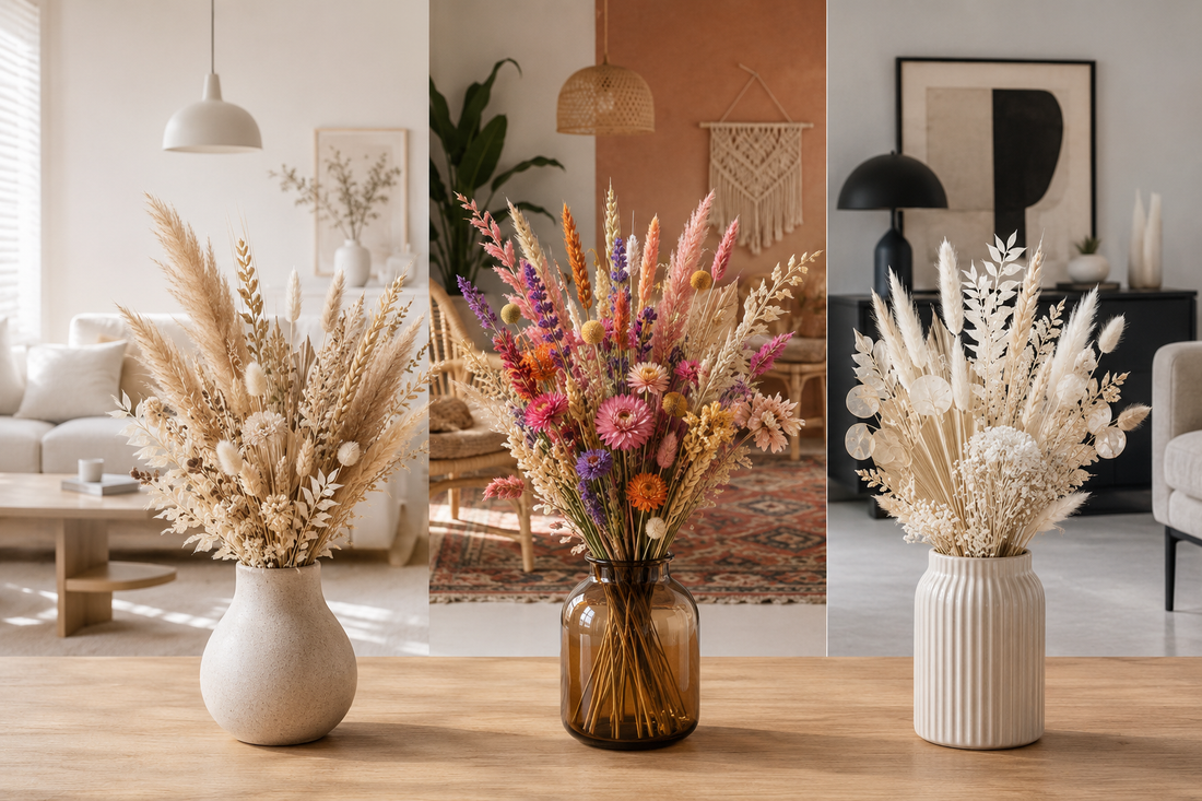 Welke droogbloemen passen bij jouw interieur  Luxe Planten
