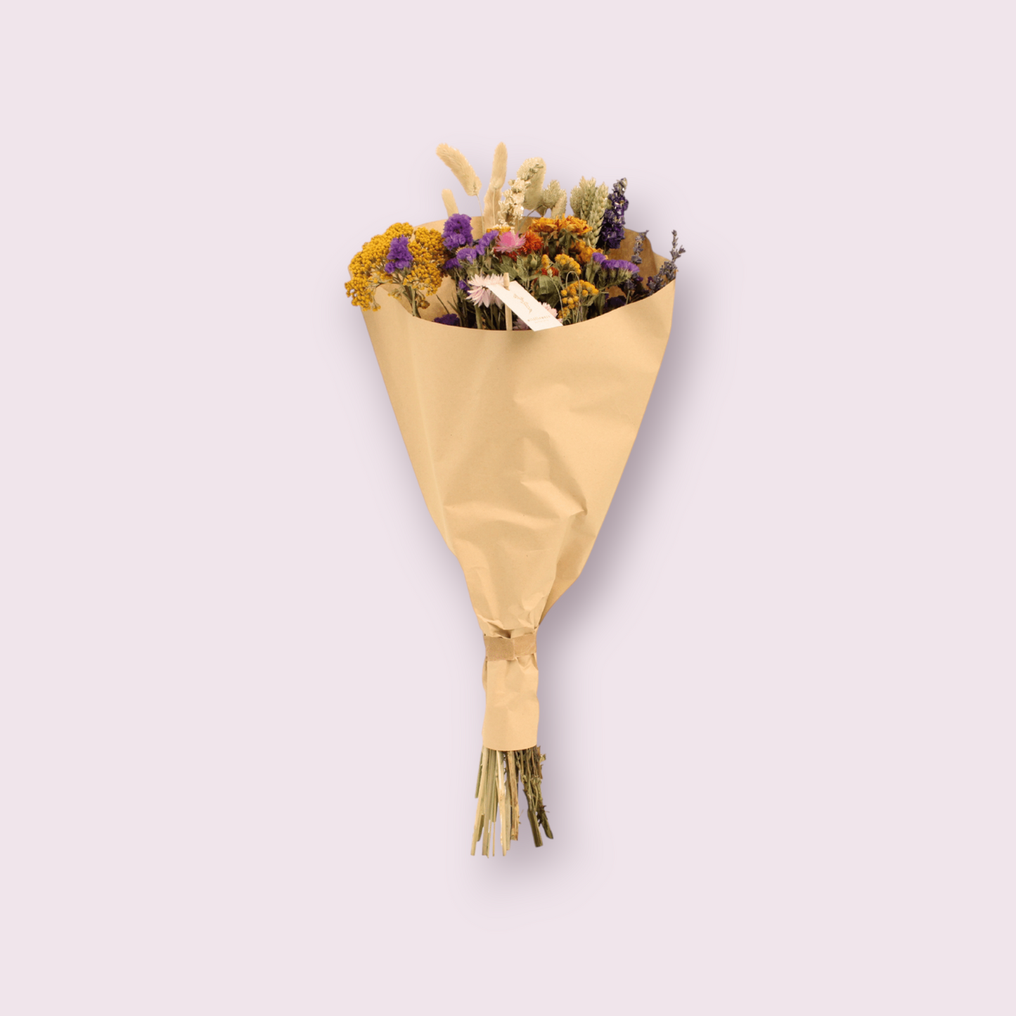 Droogbloemen veldboeket Multi - ↨60cm - Ø25cm