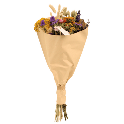 Droogbloemen veldboeket Multi - ↨60cm - Ø25cm