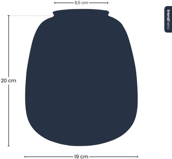 Emma Mini - Fittona Ruby Lime - DIY planten Terrarium - ↨20cm - Ø19cm