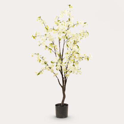 Kersenbloesem - Wit - Kunstplant - ↨135cm
