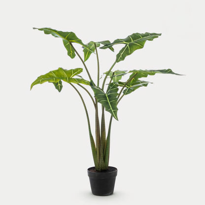 Alocasia Frydek - Olifantsoor - Kunstplant - ↨100cm