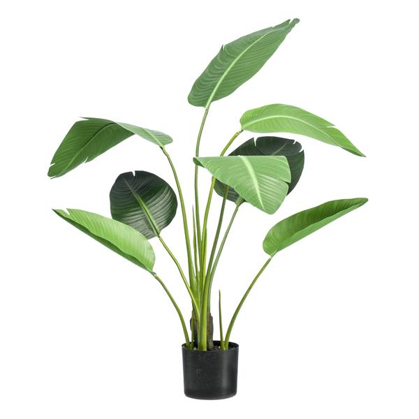 Strelitzia nicolai - Paradijsvogelbloem - Kunstplant - ↨120cm