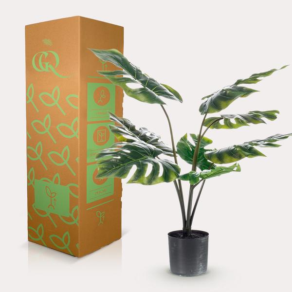 Monstera Deliciosa - kunstplant - ↨65cm