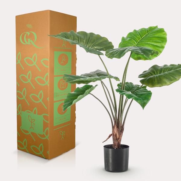 Alocasia - Olifantsoor - Kunstplant - ↨70cm