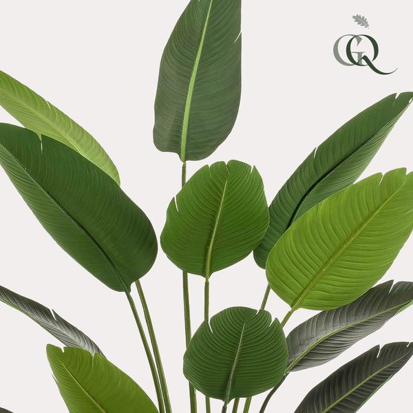 Strelitzia Nicolai - Paradijsvogelbloem - Kunstplant - ↨190 cm