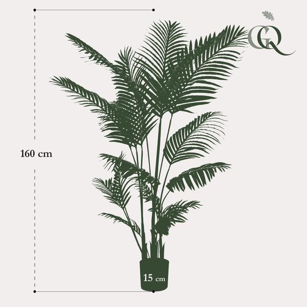 Howea Forsteriana  - Paradijspalm - Kunstplant - ↨160 cm