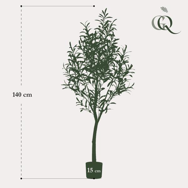 Olijfboom -  Olea europaea - Kunstplant - ↨140cm