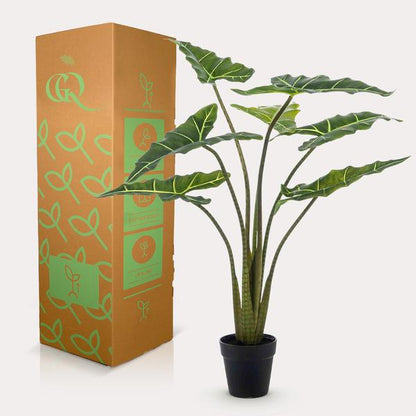 Alocasia Frydek - Olifantsoor - Kunstplant - ↨90cm