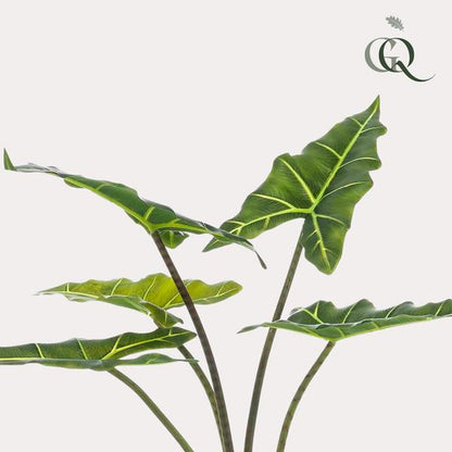 Alocasia Frydek - Olifantsoor - Kunstplant - ↨80cm